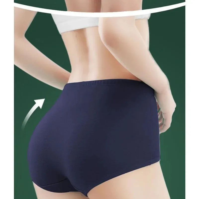 Women's Fluffy Sexy Thickened Thermal Panties Winter Warm Keep High Rise Intimates Underwear Girl Long Briefs Fashion Clubwear