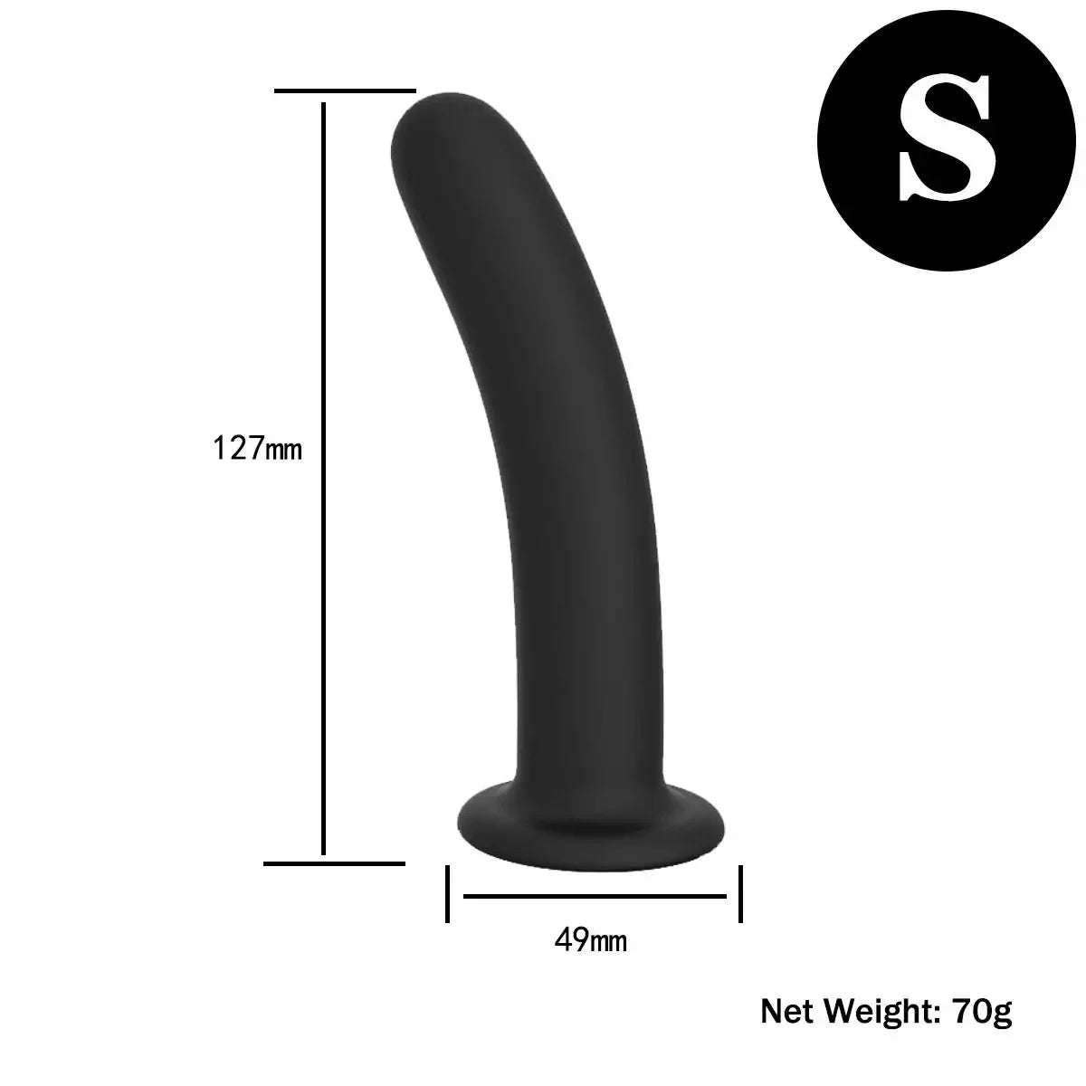 Adjustable Silicone Strap On Dildo Harness Set S M L