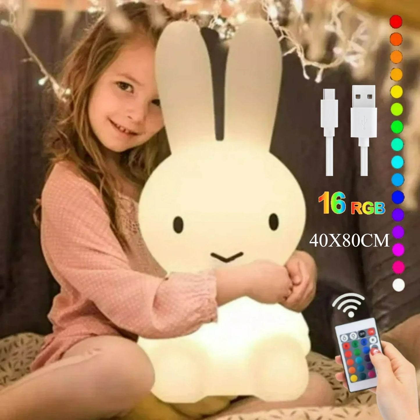 Cute Dimming Assorted Lights with Remote Control