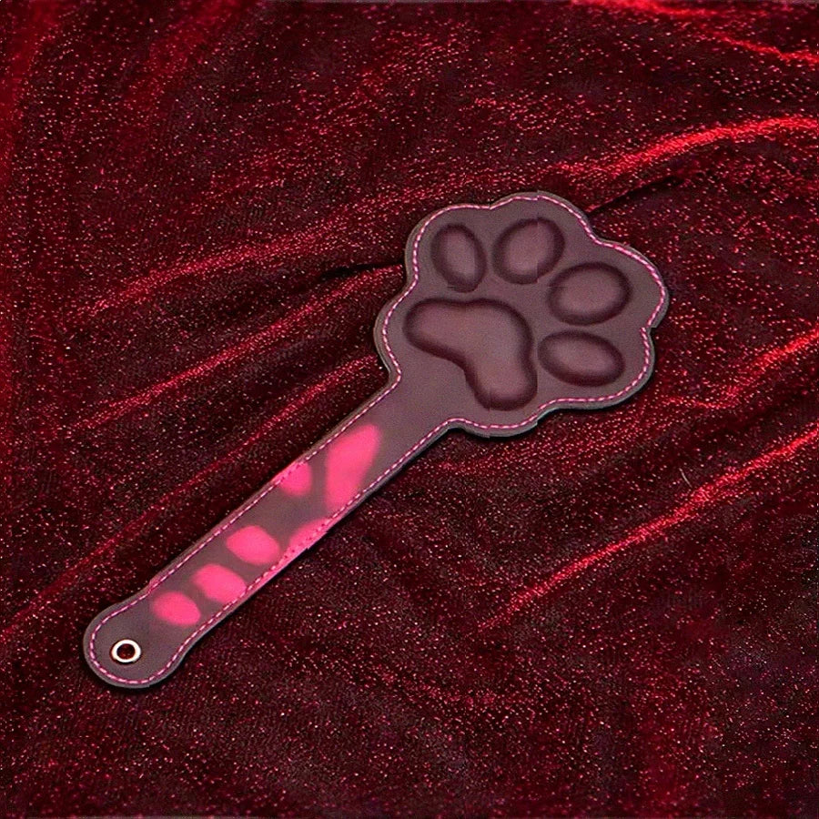Body Heat Sensitive Colour Changing Leather Spanking Paddles