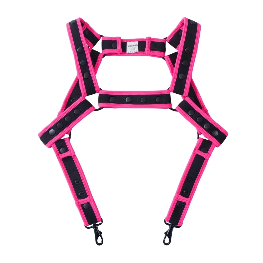 Men's Shoulder Strap Metal One-piece Hanging Buckle Jockstrap