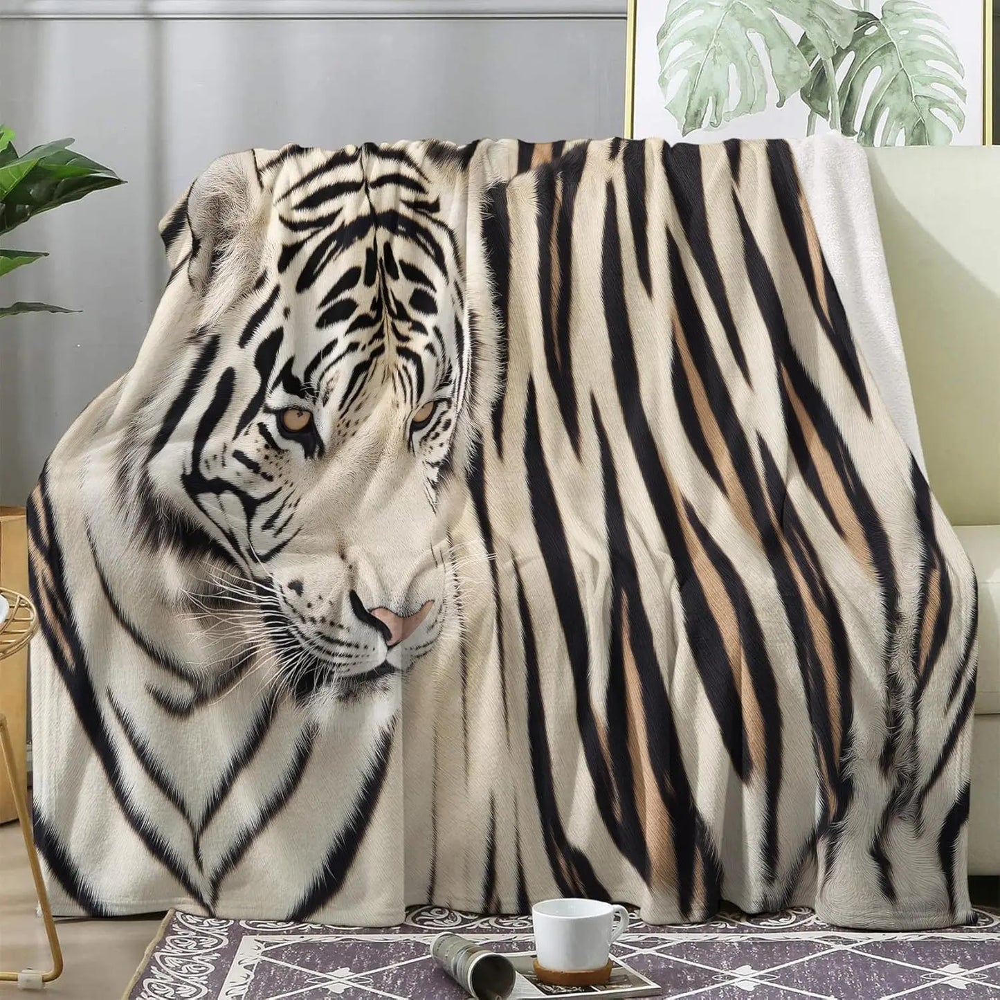 Multi Patterned Fleece Blankets for Couch Bed Sofa- Super Soft