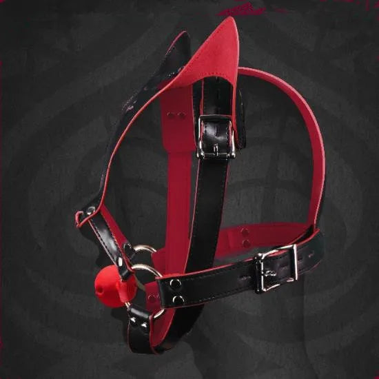 BDSM Puppy Play K9 Bondage Kit Fox Mask Role-Playing Mask