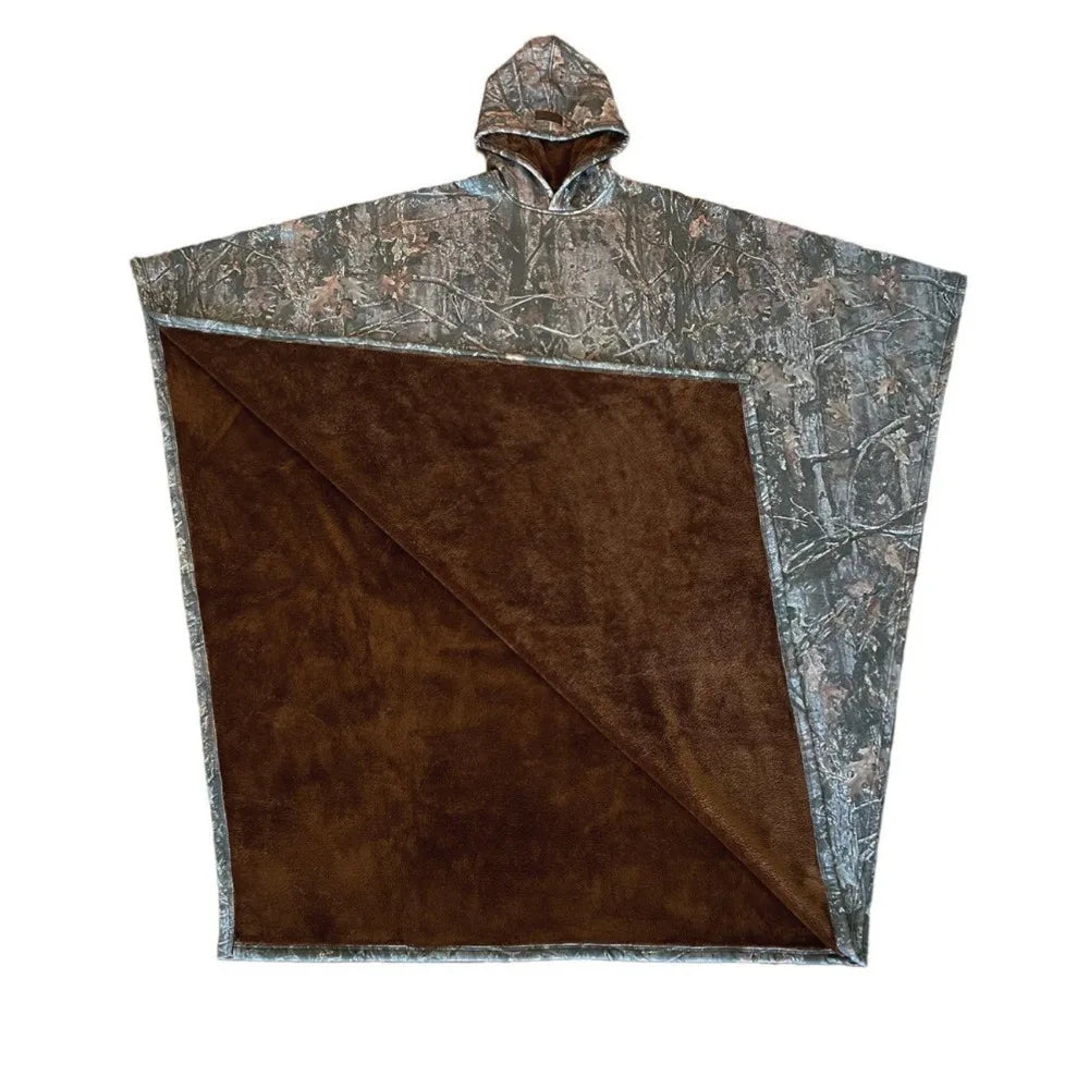 Indio Cloak Hoodie Blanket Solid Color With Hat