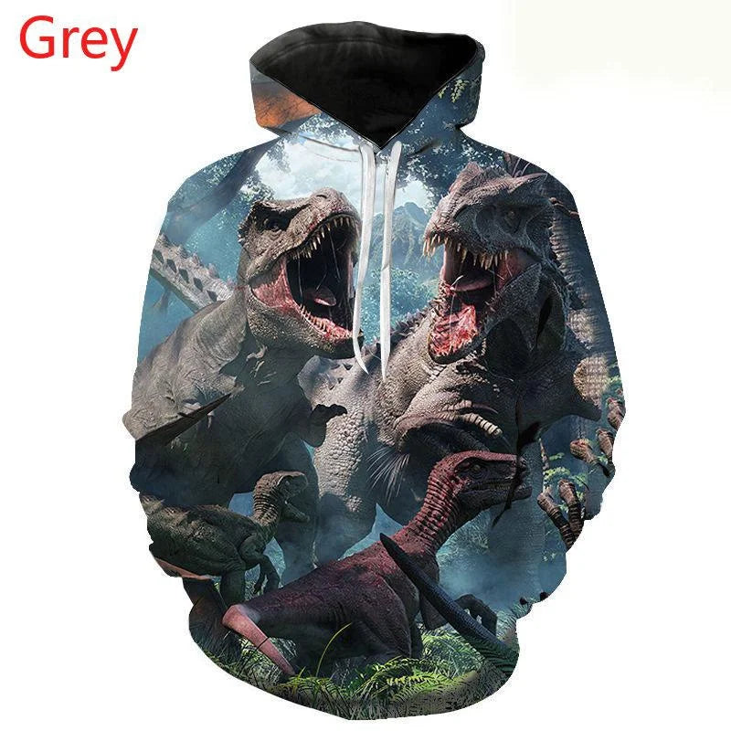 Men and Women Jurassic Park 3d Printing Hoodie Sweatshirt Fashion Casual Hoodie Pullover Harajuku Movie Tops