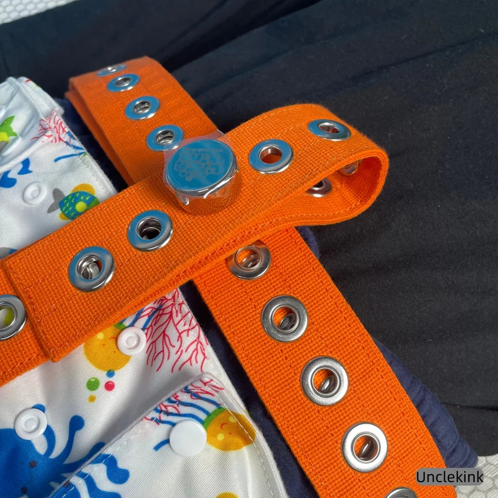 Restraint Medical ABDL Accessories Clothing Locking Anti Removal Belt Diaper Lockable Incontinence Patients Eldery Dementia
