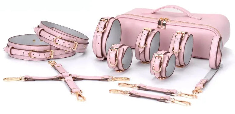 Bondage Sets Luxury PU Leather BDSM Kits