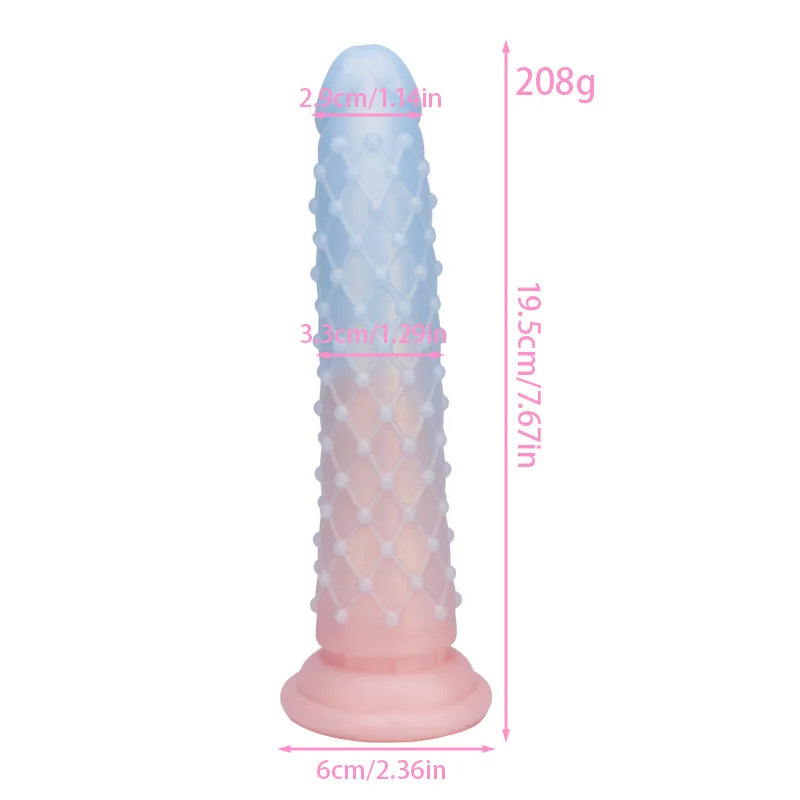 Dildo Anal Plug Ripple Butt Prostate Massager 18+