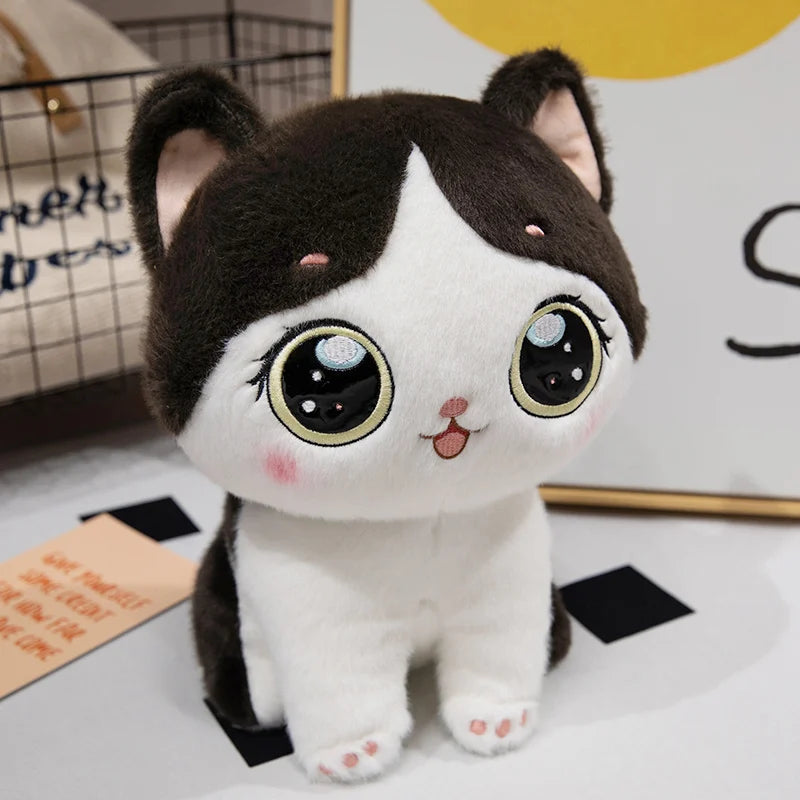 2 Sizes of Cuddly Cat Plush Toys the Healing Series of Cats Brings Warmth and Peace