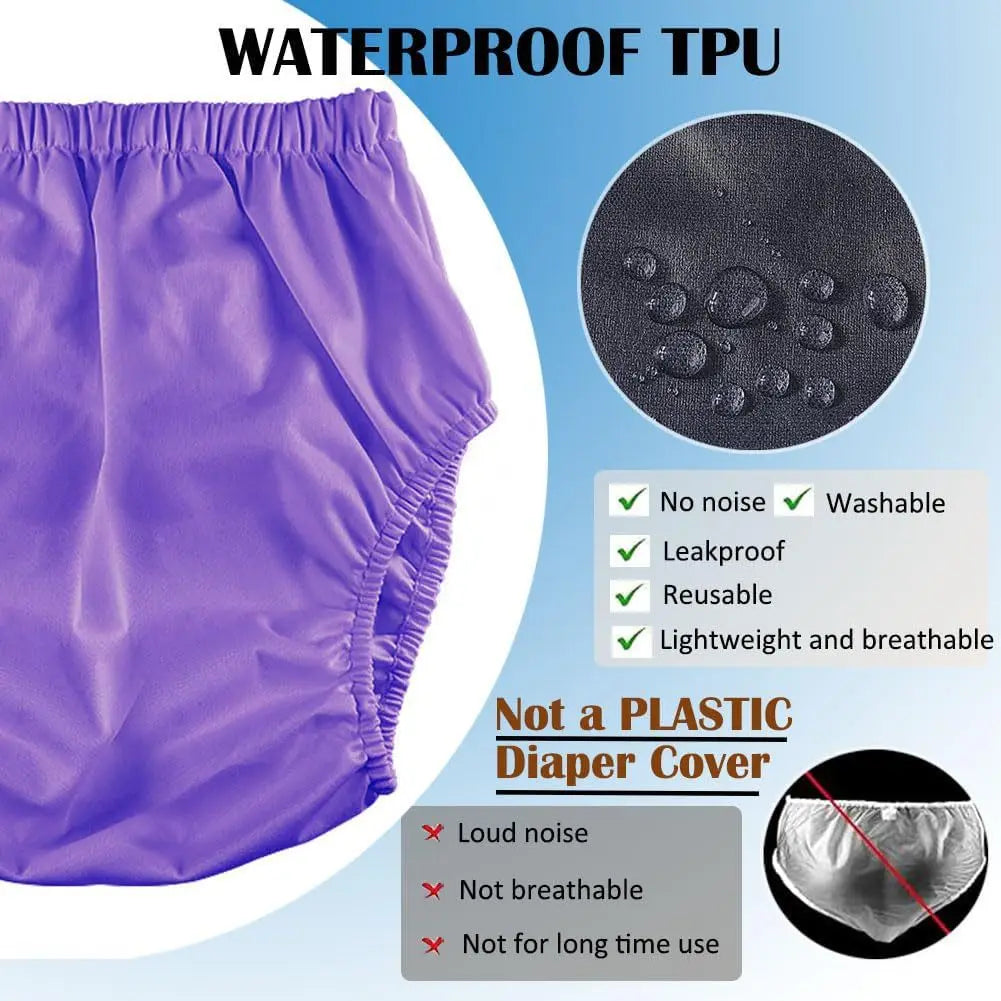 Adult Diaper Pants Waterproof outer layer and leak-resistant design
