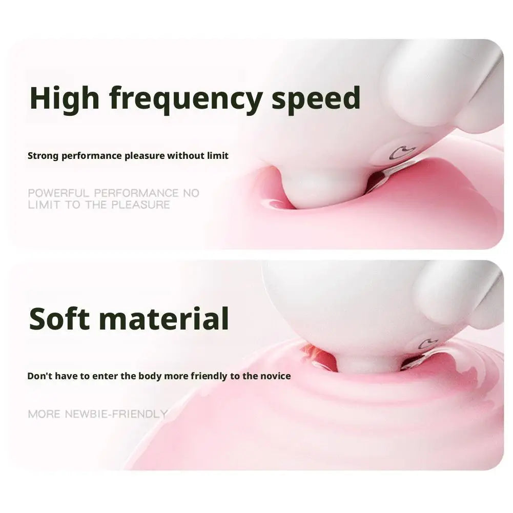Vibrating Rabbit Egg Massager/ Vibrator / USB Rechargeable/
