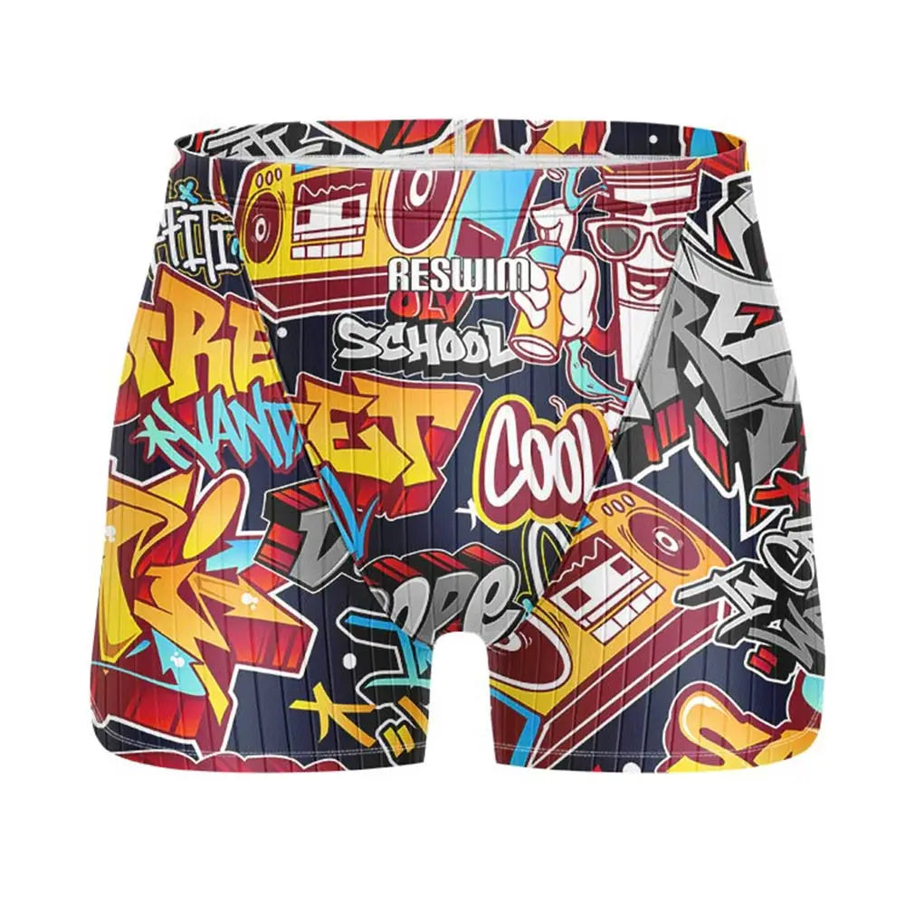 Summer Swimwear Beach Tights Quick Dry Swimming Trunks