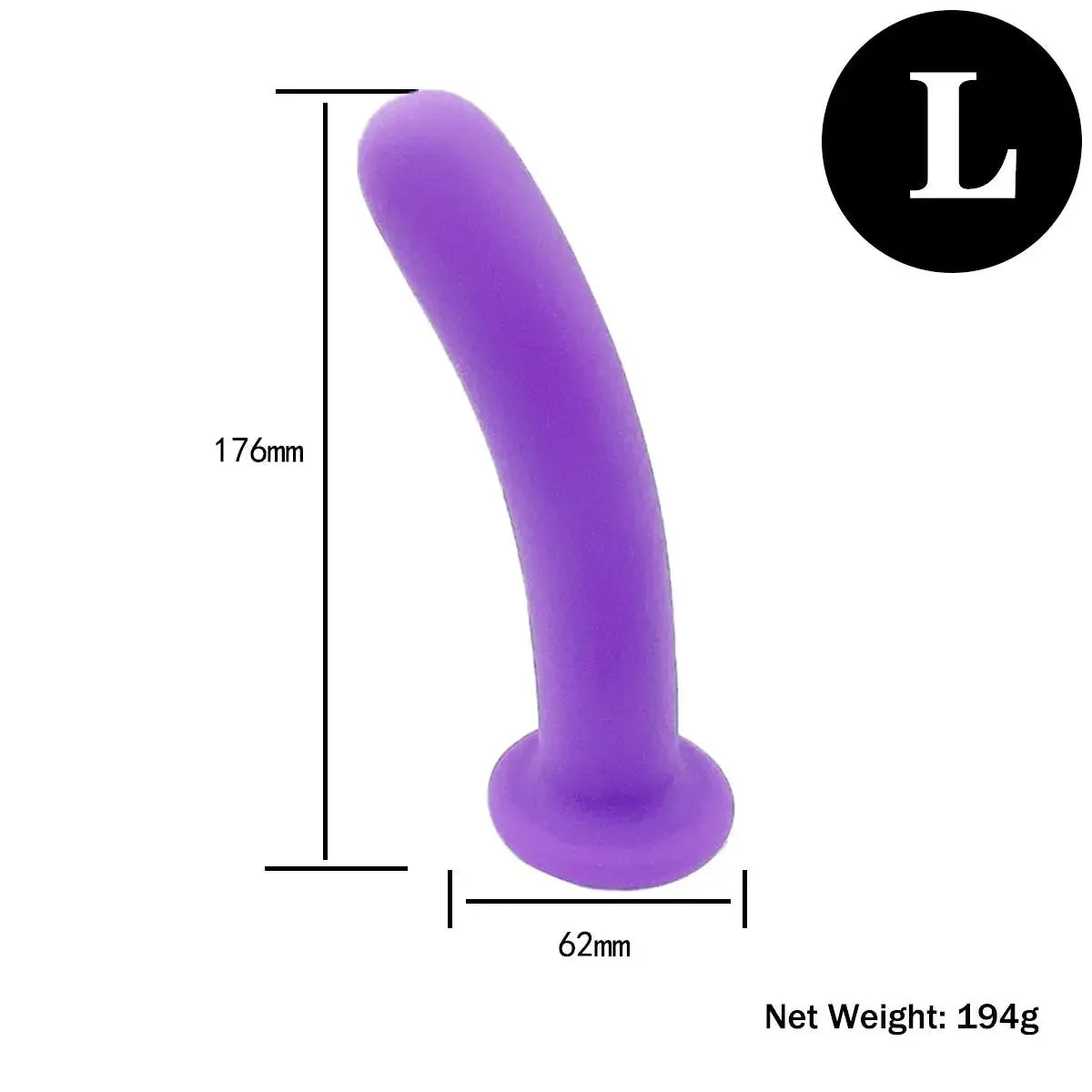 Adjustable Silicone Strap On Dildo Harness Set S M L
