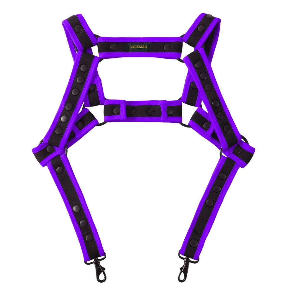 Men's Shoulder Strap Metal One-piece Hanging Buckle Jockstrap