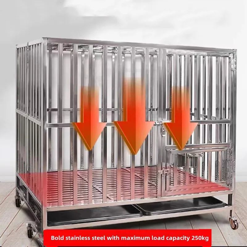 Large Cage Outdoor Stainless Steel Folding Fence with Strong Load-bearing Capacity