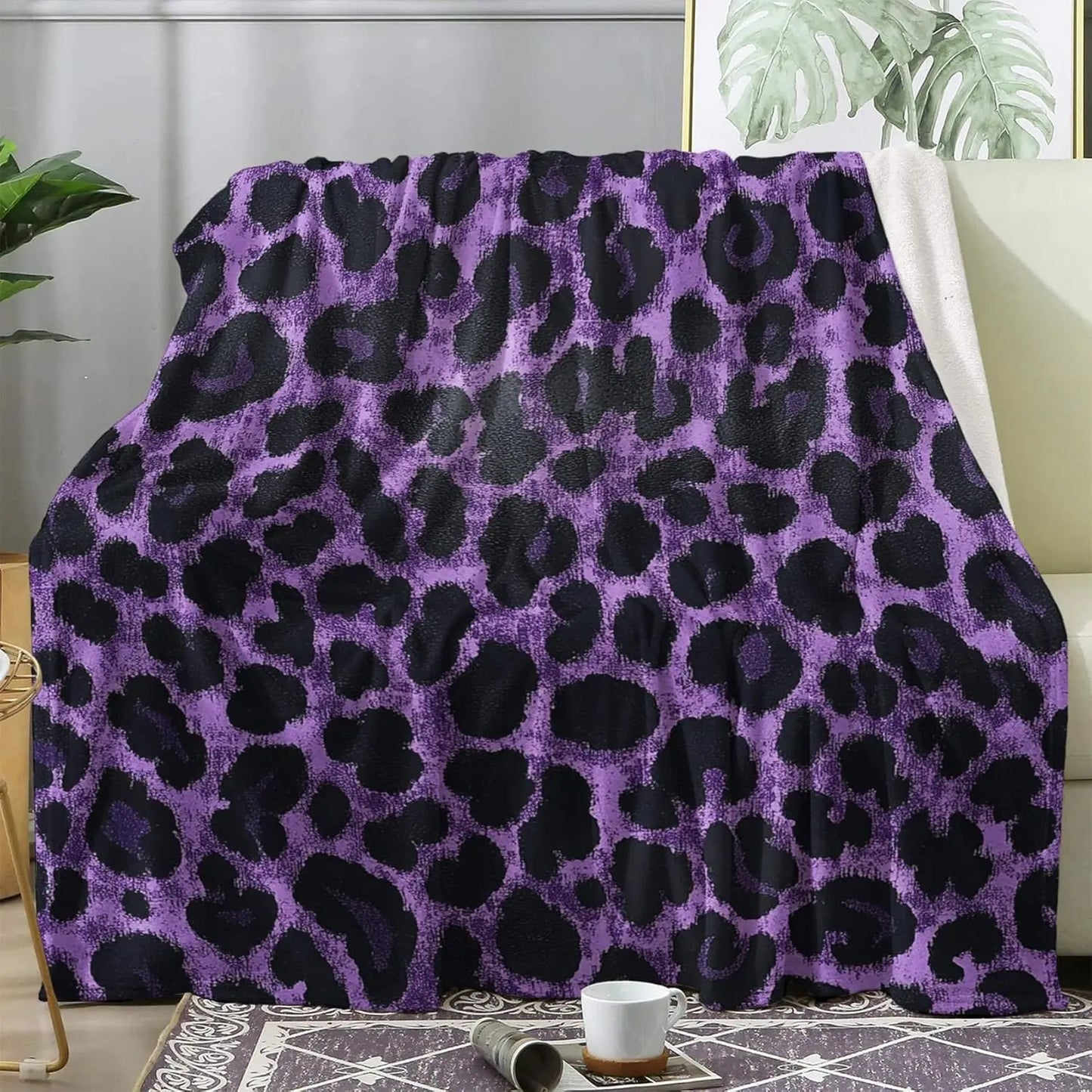 Multi Patterned Fleece Blankets for Couch Bed Sofa- Super Soft