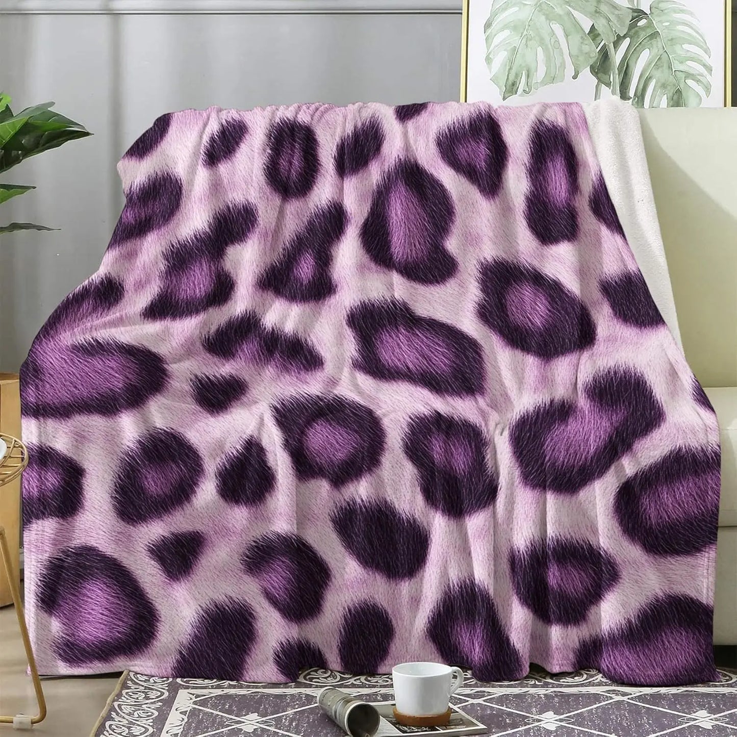 Multi Patterned Fleece Blankets for Couch Bed Sofa- Super Soft