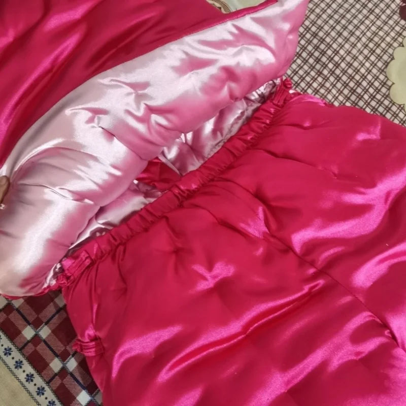Filled Cotton Puffy Warm ABDL Rompers Handmade