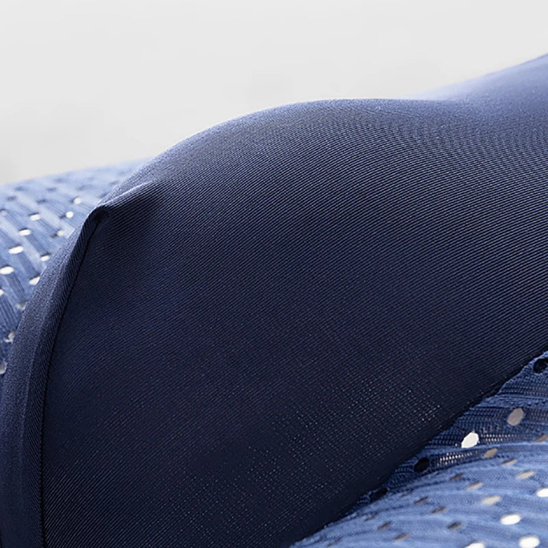 4pcs Men's Underwear Ice Silk Mesh Mens Plus Size Breathable Boxershorts