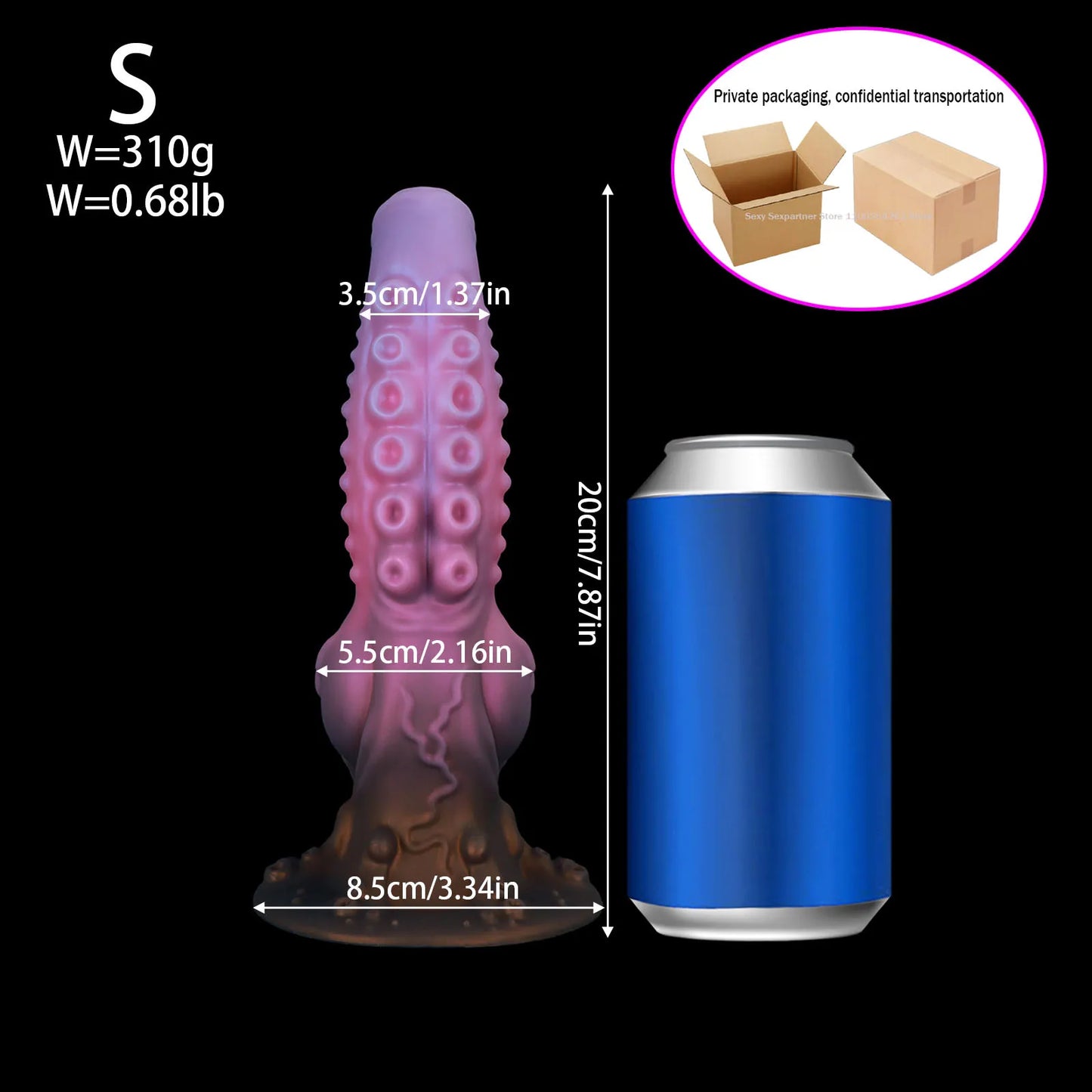 4 size Alien Tentacle Dildo Large Anal Plug Dilatator anal Butt Plug Suction Cup Anal Stimulation butplug Sex Toys for women men