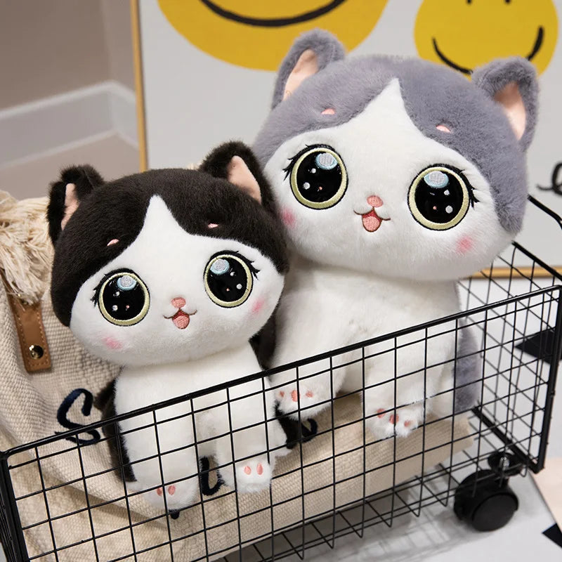 2 Sizes of Cuddly Cat Plush Toys the Healing Series of Cats Brings Warmth and Peace