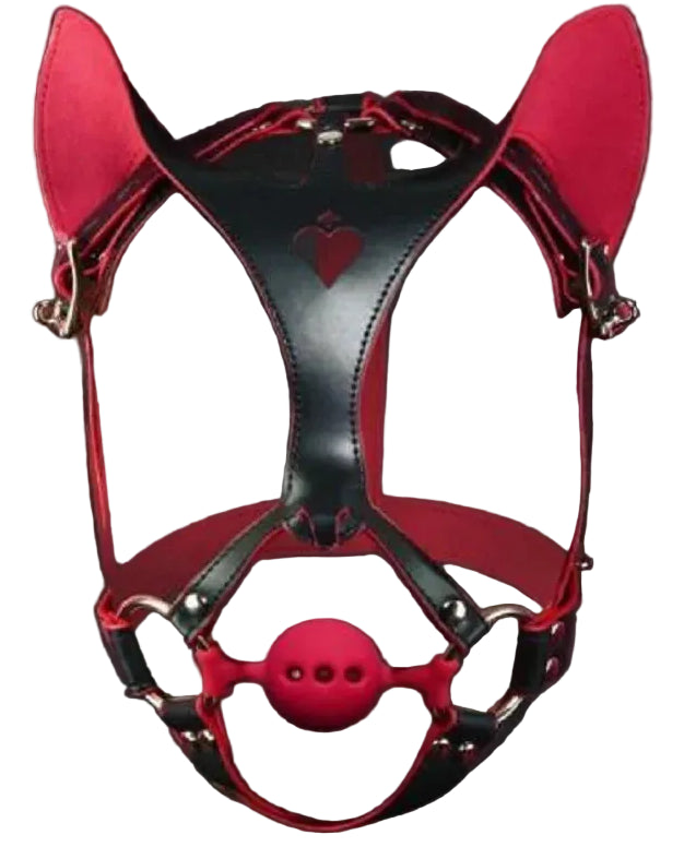 BDSM Puppy Play K9 Bondage Kit Fox Mask Role-Playing Mask
