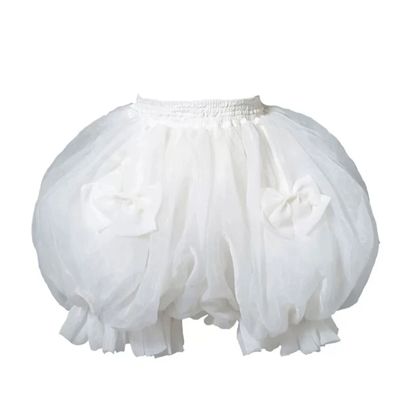 Pumpkin Pants Cake Shorts Puffy Petticoat Skirt