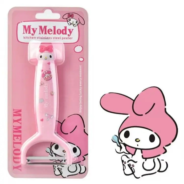 Kawaii HelloKitty Kuromi Peel Fruit Use Cute Sanrio