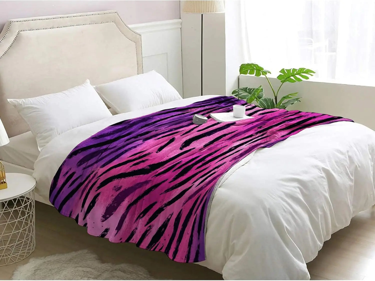 Multi Patterned Fleece Blankets for Couch Bed Sofa- Super Soft