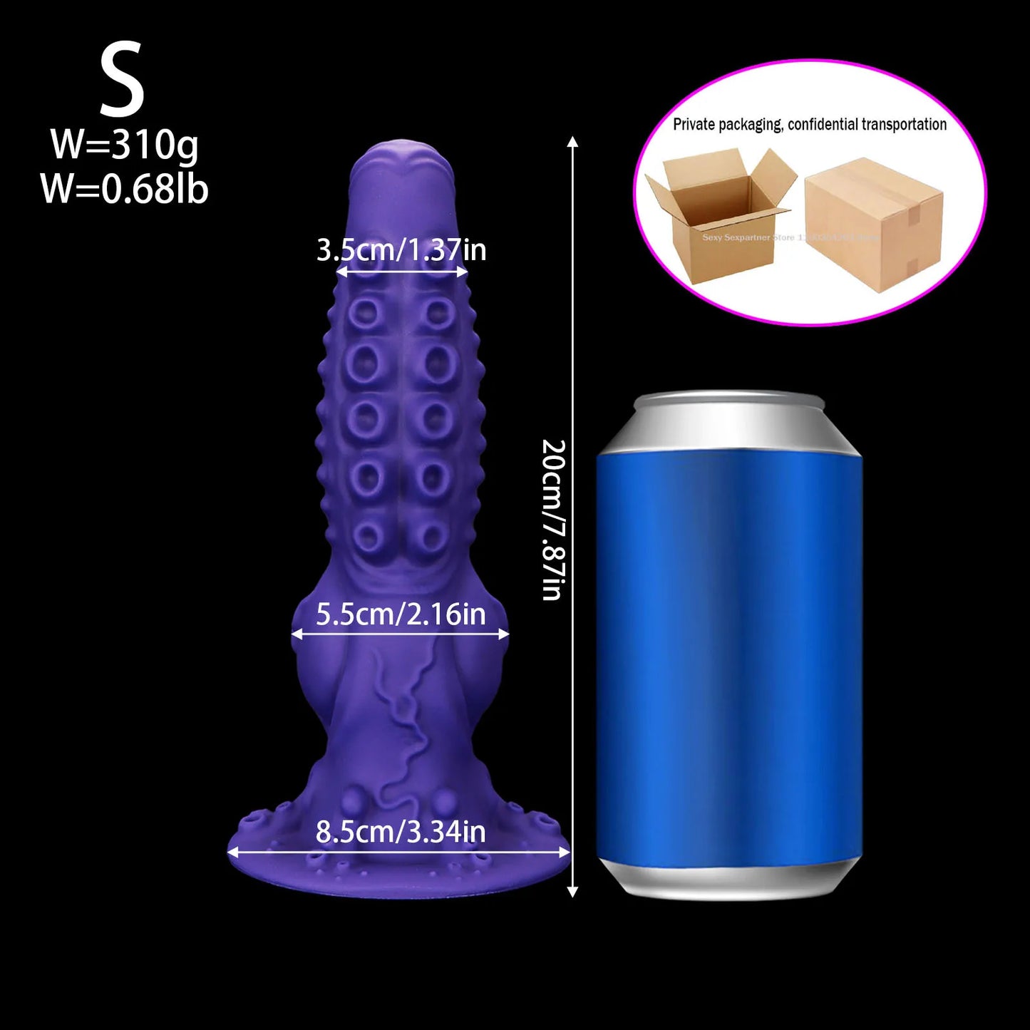 4 size Alien Tentacle Dildo Large Anal Plug Dilatator anal Butt Plug Suction Cup Anal Stimulation butplug Sex Toys for women men