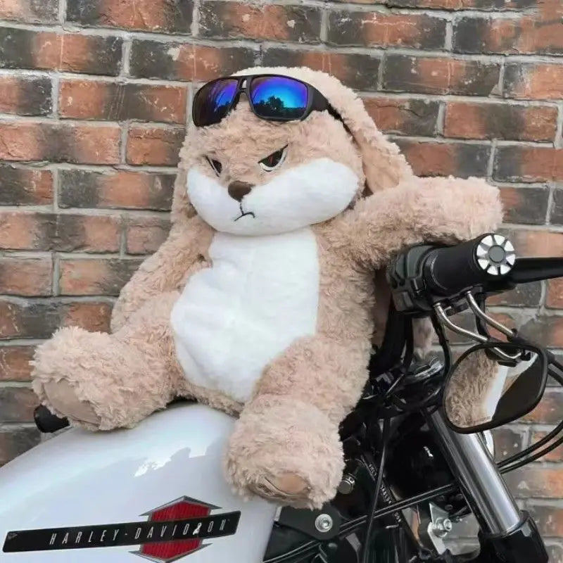Large Size Angry Rabbit Plush Toy Cute Animal Plushie