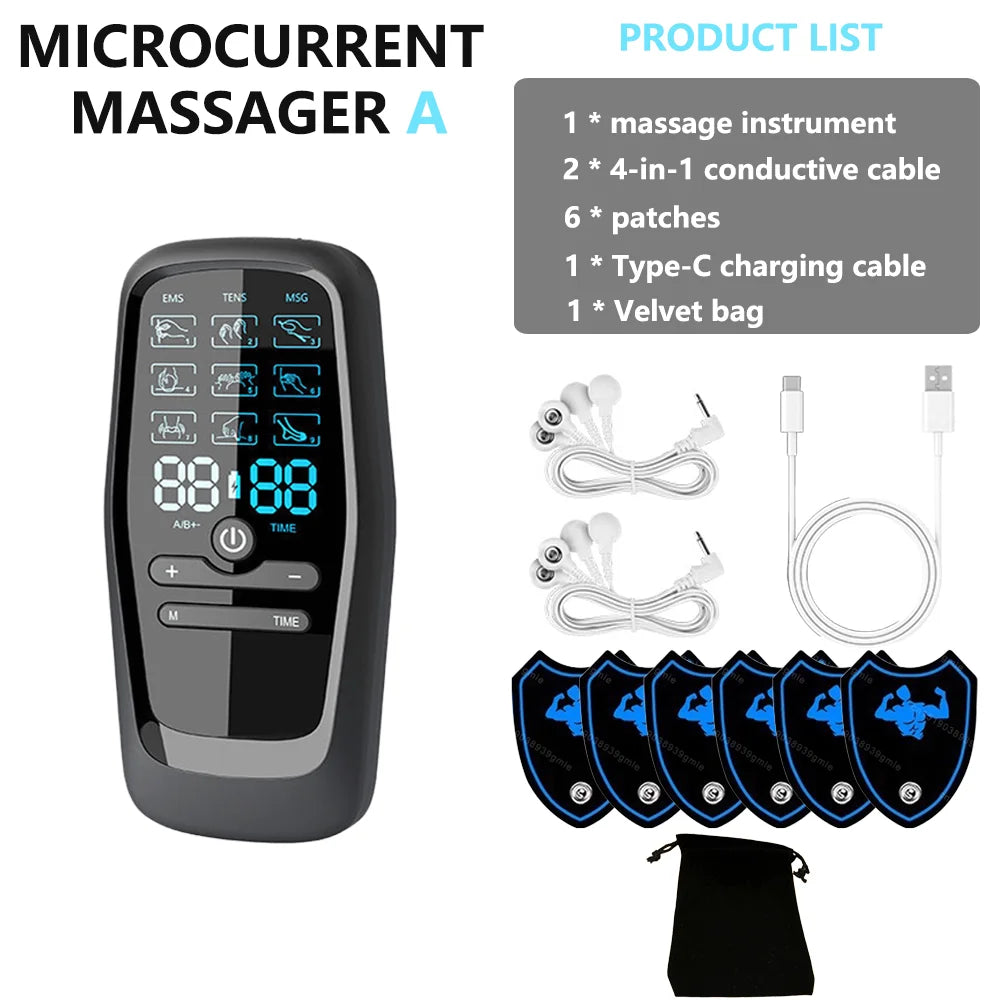 Ems Eletric Muscle Stimulator Therapy High-Frequency Tens Muscle Stimulator