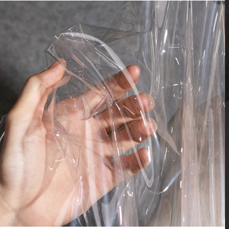 Men's Clear Loose PVC Plastic Panties With Front Bag Adult Panties ABDL