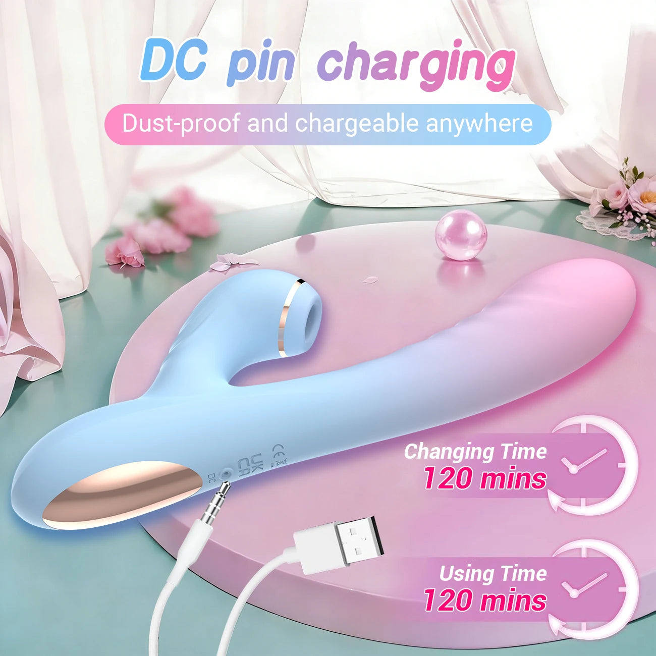 Dildo Vibrator Sucking Vacuum Stimulator For Female