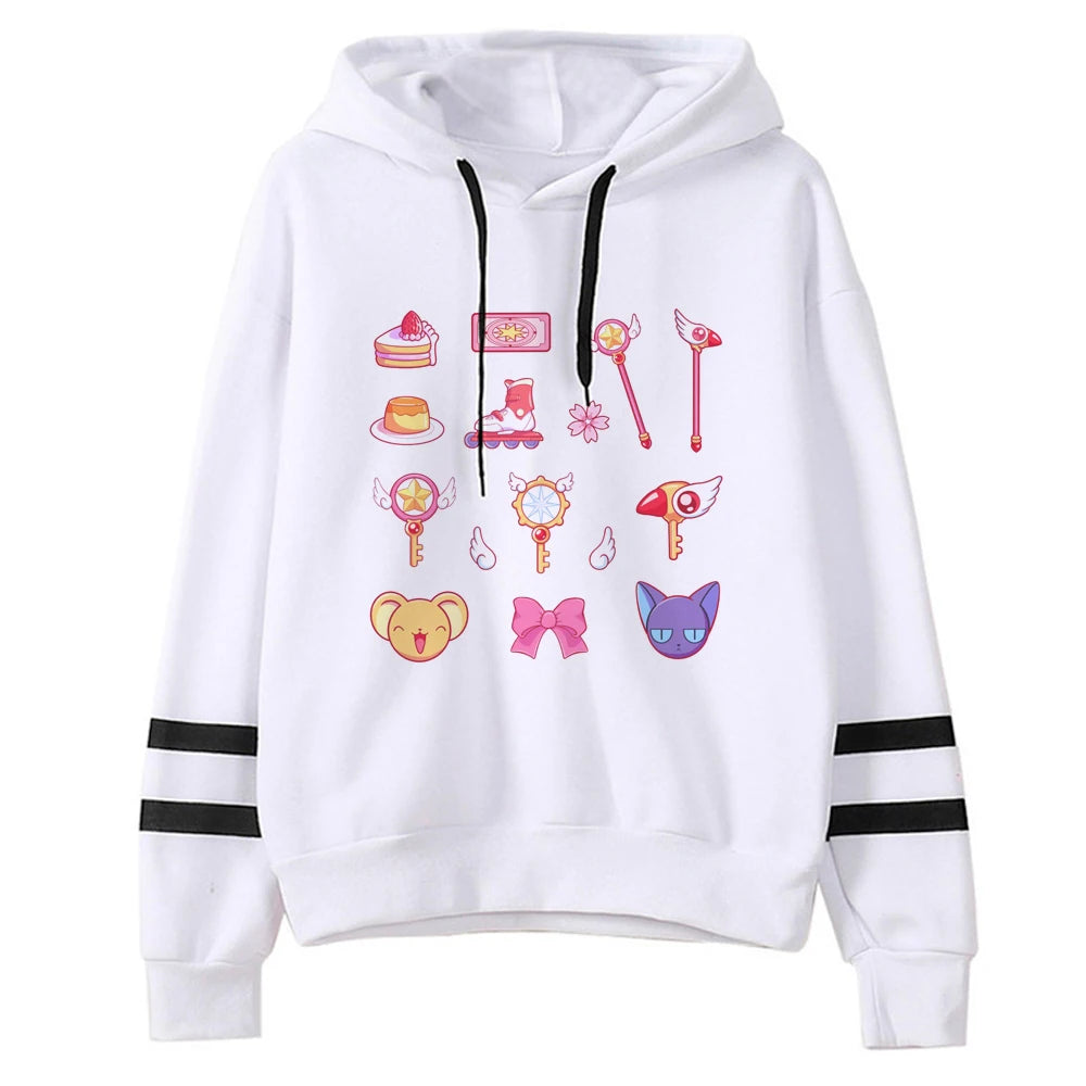 Cardcaptor Sakura Unisex Hooded Fleece Jumper