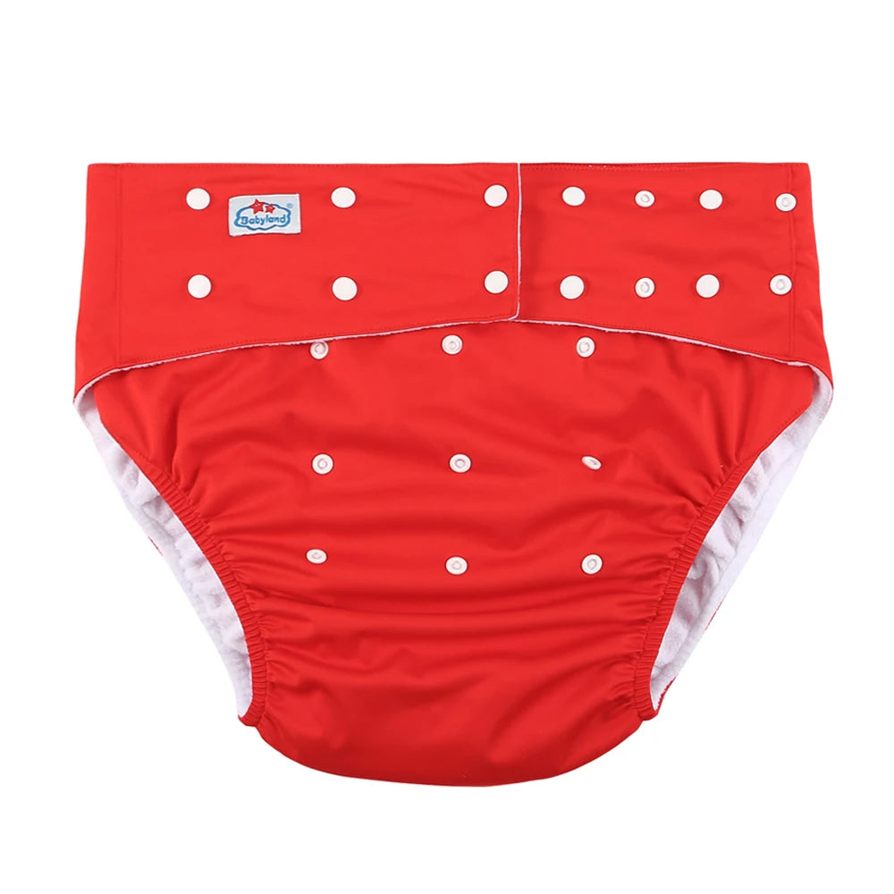 Cloth Adult Diaper Good Absorption Breathability Waterproof Reusable