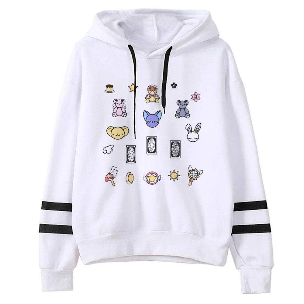 Cardcaptor Sakura Unisex Hooded Fleece Jumper