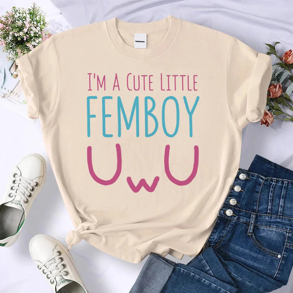 Femboy Shirt Psychedelic Retro Grunge Pastel Tees