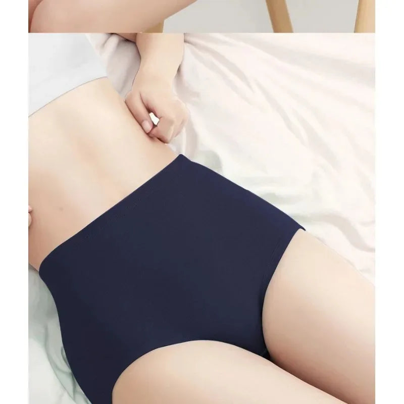 Women's Fluffy Sexy Thickened Thermal Panties Winter Warm Keep High Rise Intimates Underwear Girl Long Briefs Fashion Clubwear