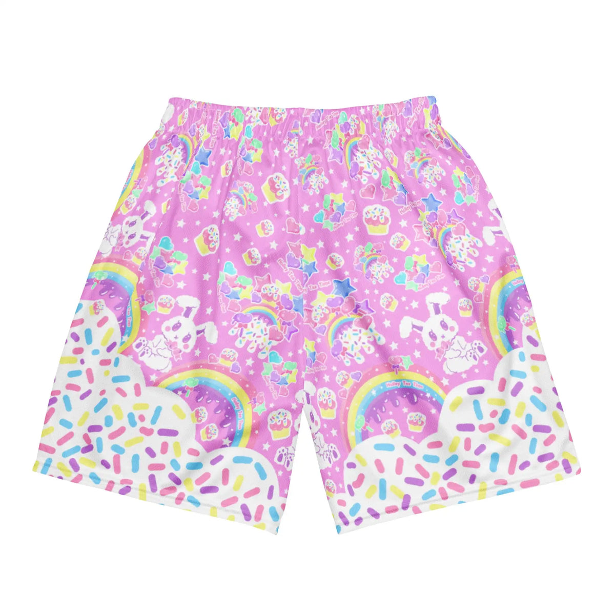 Summer Dream Sweetheart Cake Retro Cosplay Shorts Oversized 3D Printed Quick-drying Beach Pants Unisex