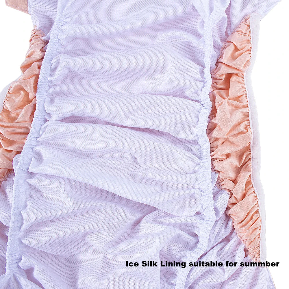 1PC Cloth Diaper With An Inner Opening for Diaper Insert Breathable Adult Diaper Nappy