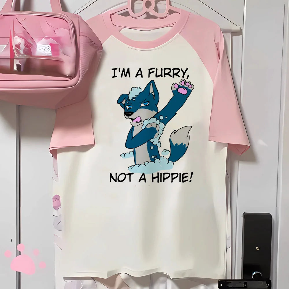 Furry Tee streetwear graphic t shirt