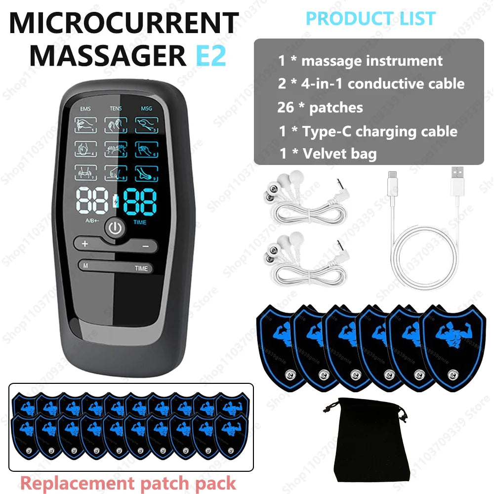 Ems Eletric Muscle Stimulator Therapy High-Frequency Tens Muscle Stimulator