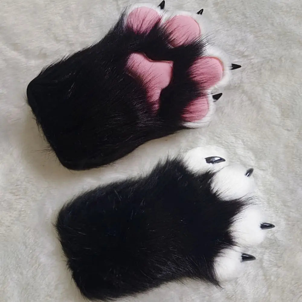 Kawaii Cartoon Cat Paw Gloves