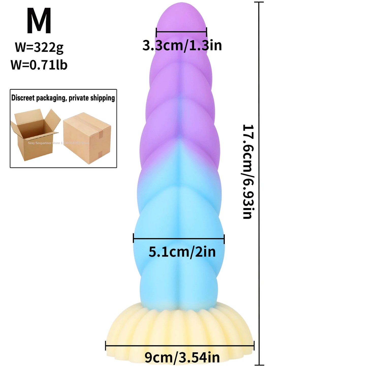 Monster Dildo With Strong Suction Cup Dragon Dildo 18+