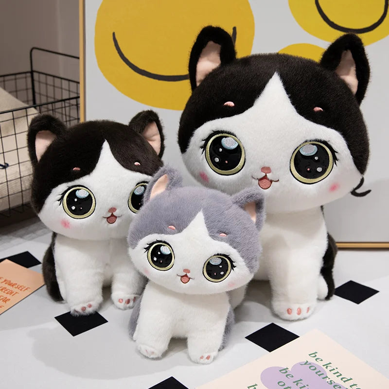 2 Sizes of Cuddly Cat Plush Toys the Healing Series of Cats Brings Warmth and Peace