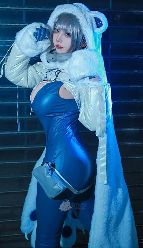 Anime Game NIKKE Neve Cosplay Costume The Goddess Of Victory Jumpsuit
