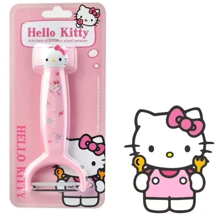 Kawaii HelloKitty Kuromi Peel Fruit Use Cute Sanrio