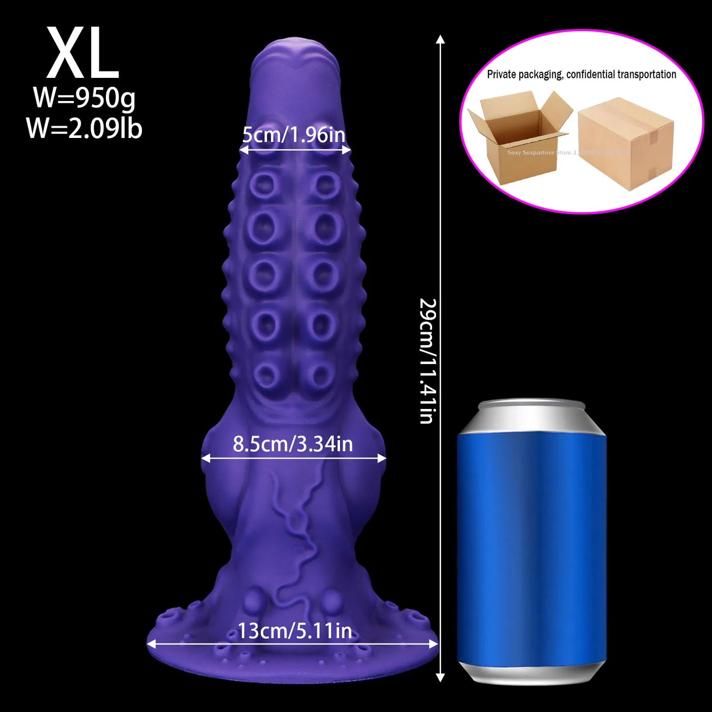 4 size Alien Tentacle Dildo Large Anal Plug Dilatator anal Butt Plug Suction Cup Anal Stimulation butplug Sex Toys for women men