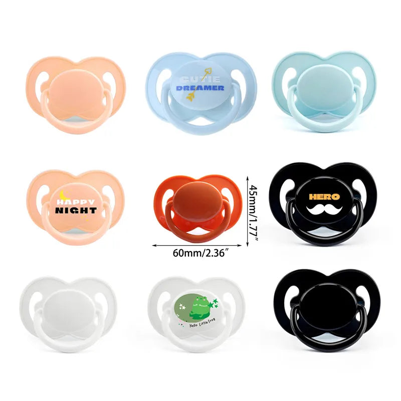 Adult Pacifier Silicone Chewable Soother Pacifiers
